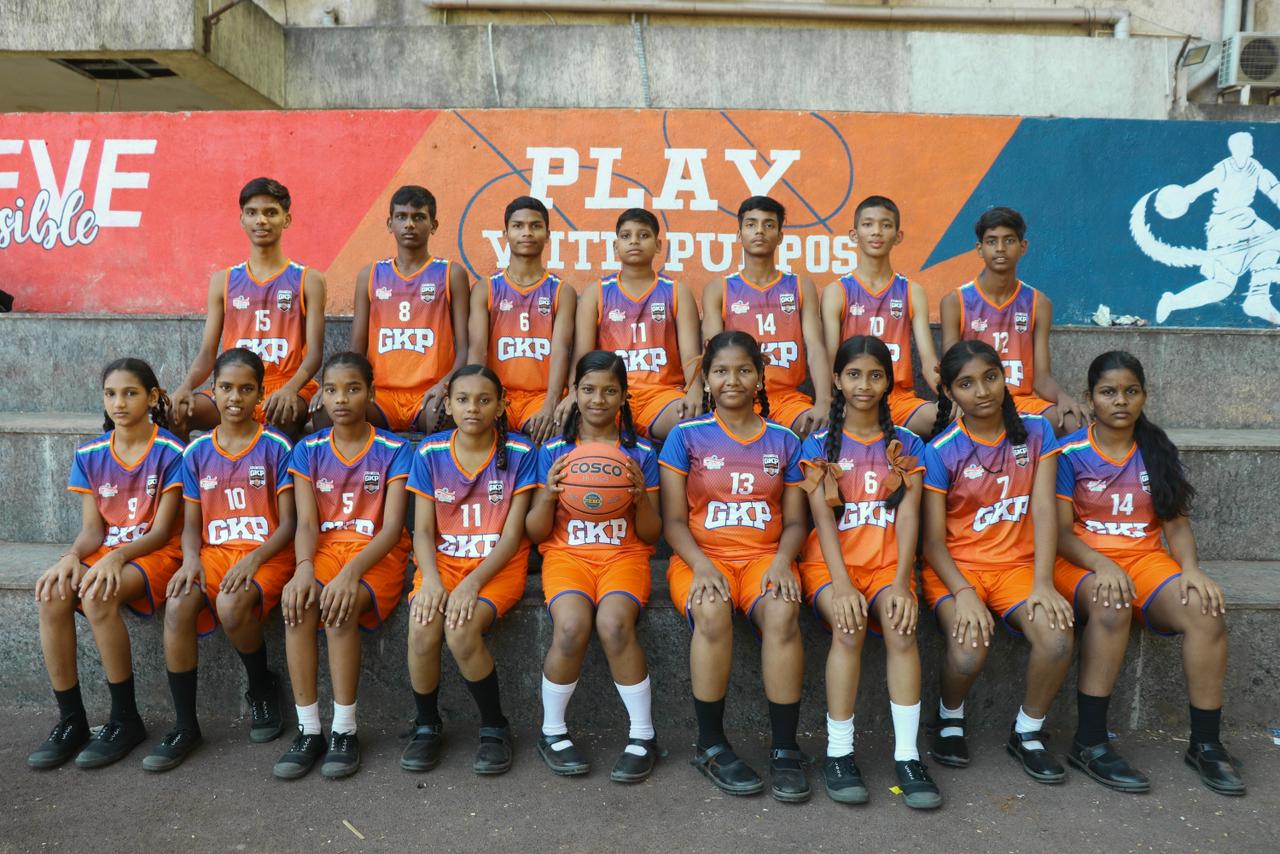 Boys playing football